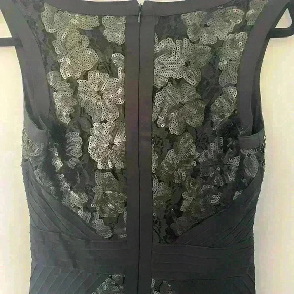 Cleo Black Sequin Sheath Dress size 2 - Picture 9 of 12